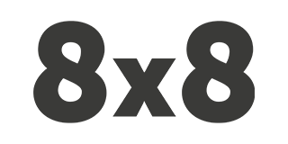 8x8